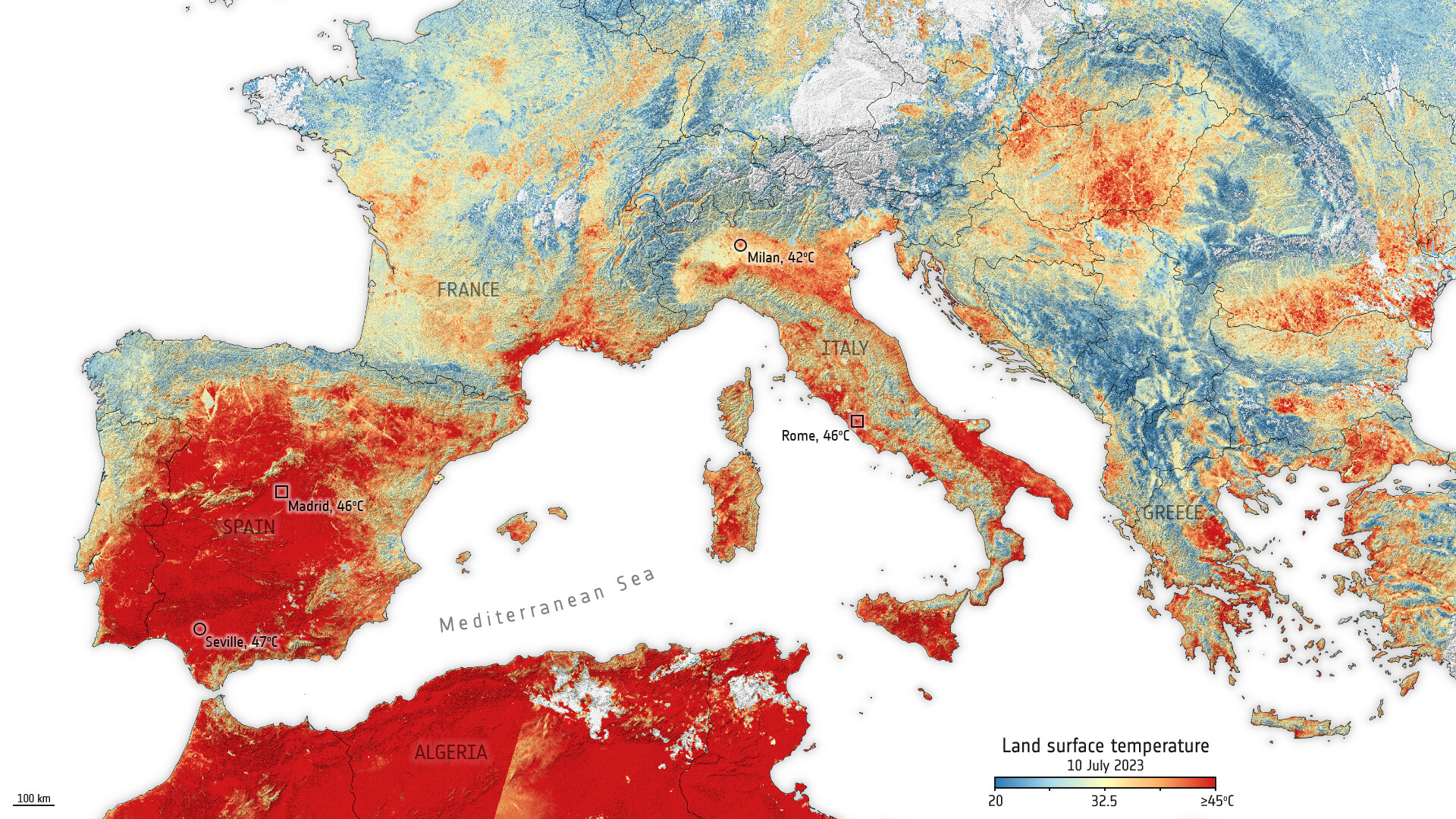 Températures de l&rsquo;air ou au sol : une manipulation de l&rsquo;ESA&nbsp;?