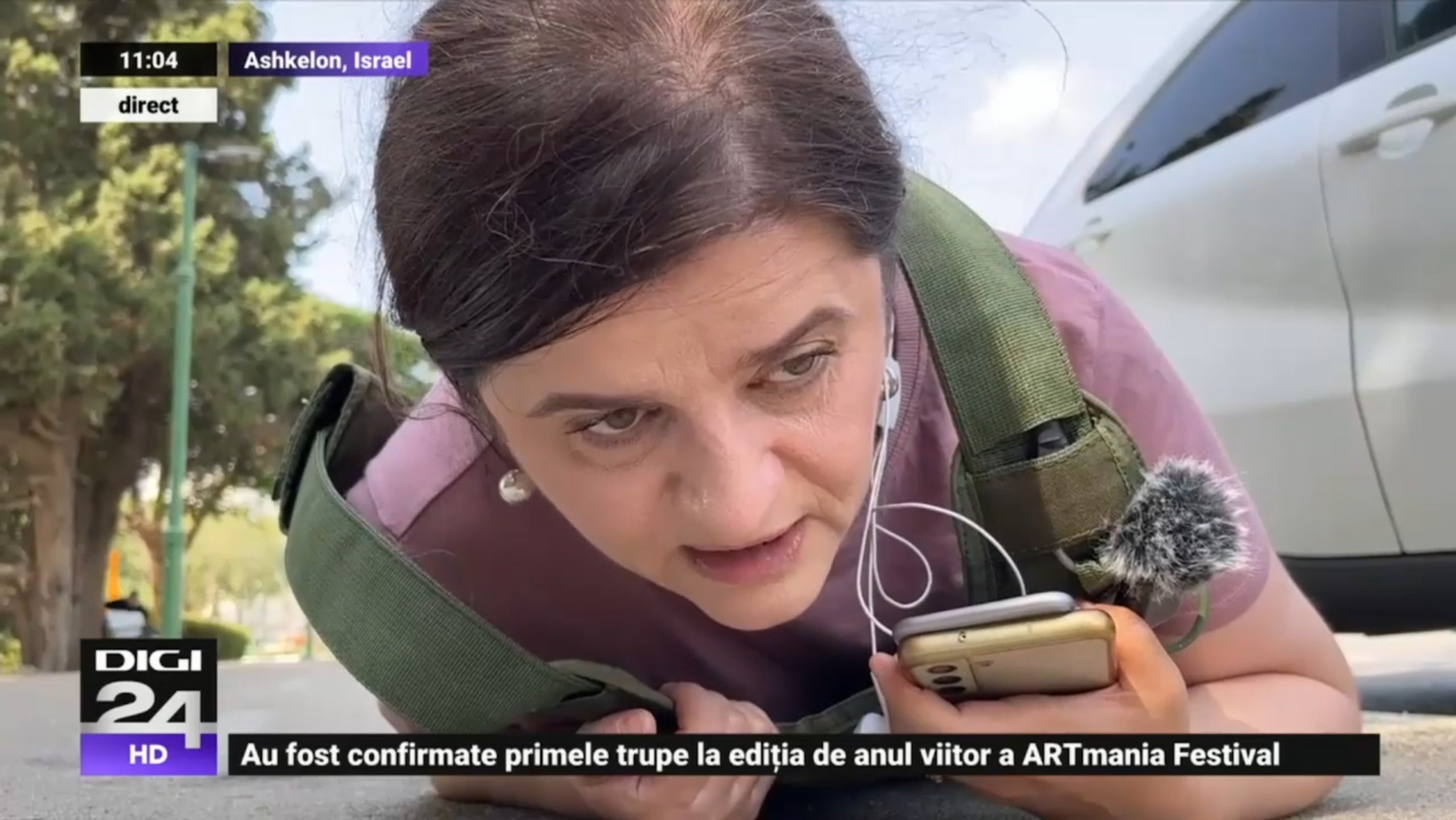 Une journaliste roumaine prise en flagrante mise  en scène en Israël&nbsp;?