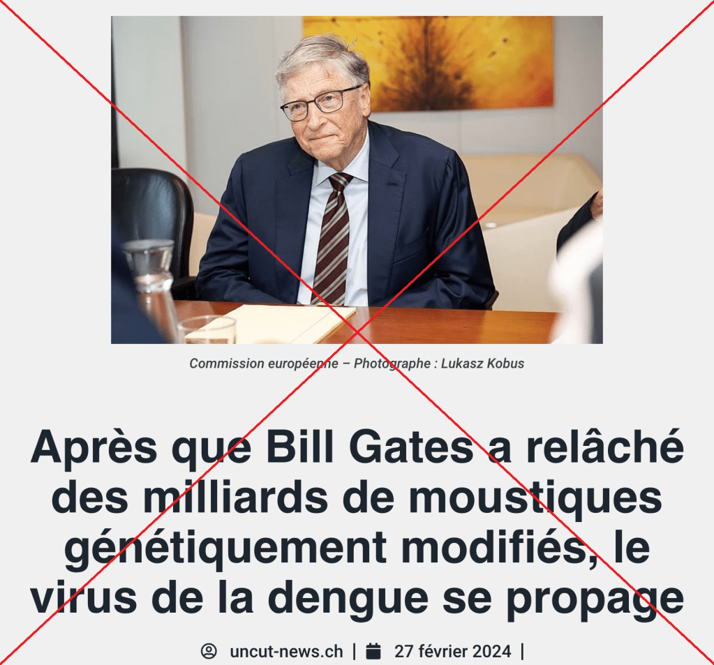 Une augmentation de 400% des cas de dengue au Brésil après la libération par Bill Gates de moustiques génétiquement modifiés&nbsp;?