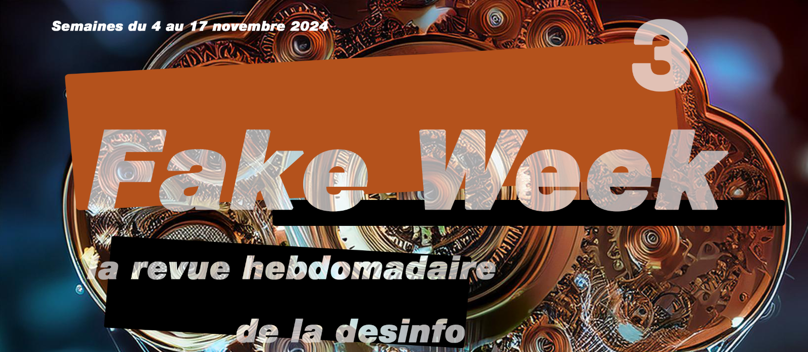 Fake Week #3 : la revue hebdomadaire de la&nbsp;désinfo